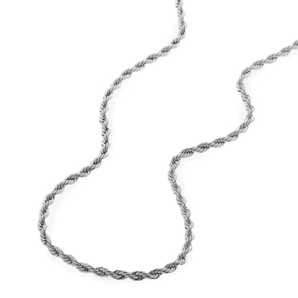Stainlees steel | Rope Chain 3mm - Picture 2 of 6